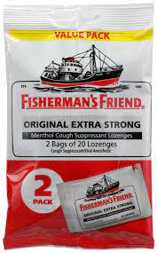 Fisherman's Friend Extra Strength Menthol Cough Suppressant Lozenges 40ct