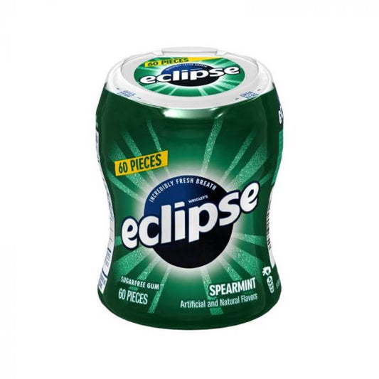 Wrigleys Eclipse Spearmint Sugarfree Gum 60pieces