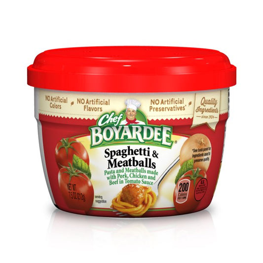 Chef Boyardee Spaghetti & Meatballs 7.5oz