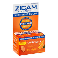 Zicam Cold Remedy RapidMelts Citrus Flavor (25 quick dissolve tablets)