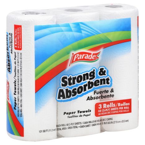 Parade Paper Towels 3 Rolls