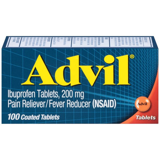 Advil (100 coated tablets)