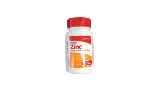 Leader Chelated Zinc 50mg (100 tablets)