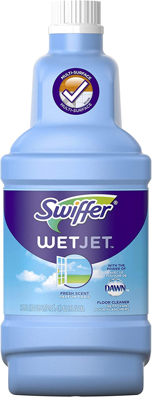 Swiffer Wet Jet Solution Fresh Scent Floor Cleaner 42.2oz