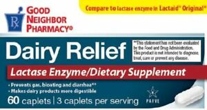 GNP Dairy Relief 60 Caplets