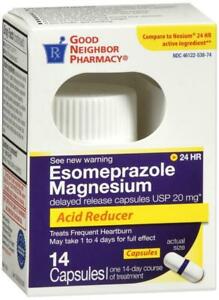 GNP Esomprazole Magnesium 20mg 14 capsules