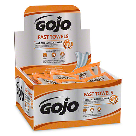 Gojo Towelettes Hand & Surface Fast Towels (travel size)