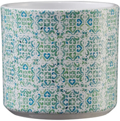 Livorno Mosaic Cermaic Pot Assorted Colors (small)