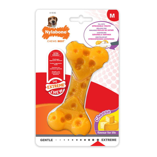 Nylabone Durachew Cheese Bone Flavor Medium/ Wolf