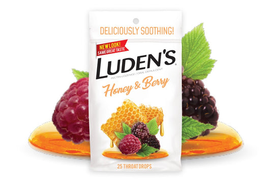 Luden's Drops Honey & Berry 25ct