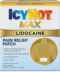 IcyHot Max Lidocaine Pain Relief Patches 5ct