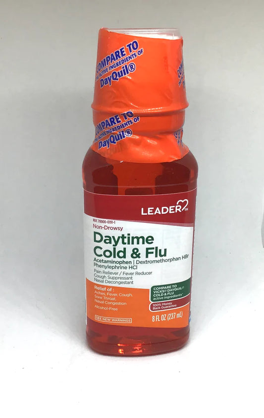 Leader Daytime Cold & Flu 12fl oz