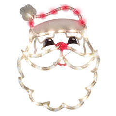 Christmas Lighted Santa Face
