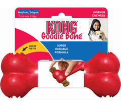 KONG Goodie Bone Medium 7" Red
