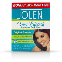 Jolen Creme Bleach 1.2oz Creme 0.30oz Accelerator