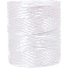 White Poly Twine Medium Weight 200 Ft
