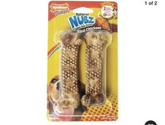 Nylabone Natural Nubz Edible Dog Chews w/ Real Chicken 2pk
