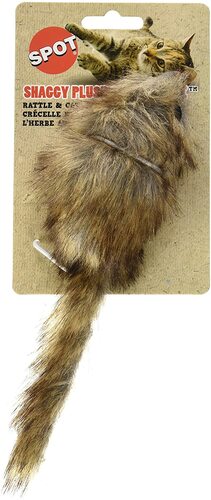 Spot Shaggy Plush Giant Mouse 4.5in