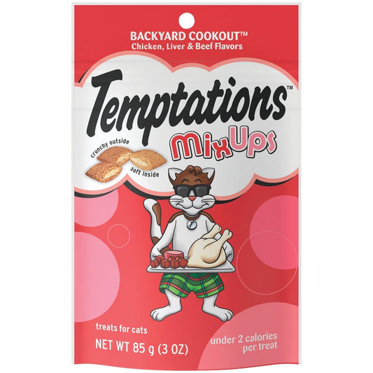 Temptations Cat Treats Mix Ups Backyard Cookout 3oz