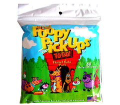 Poopy Pick Ups To Go! 50 Recyclable Bag