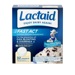 Lactaid Fast Act Vanilla Twist (32 chewables)