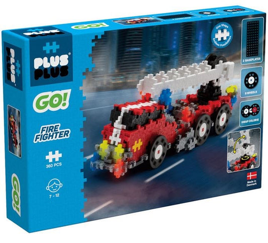 Plus Plus GO! Fire Fighter Set (360pcs)