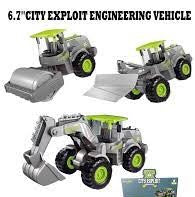 City Exploit Engineering Vehicle Asst. 1ct