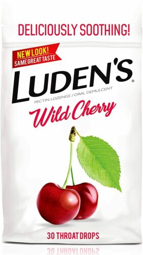 Luden's Wild Cherry Throat Drops 30ct