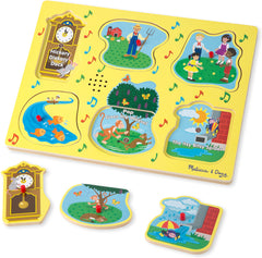 Melissa & Doug Sound Puzzle Sing-Along Nursery Rhymes