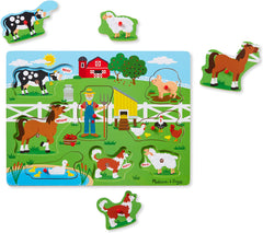 Melissa & Doug Sound Puzzle Old MacDonald's Farm