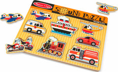 Melissa & Doug Vehicles Sound Puzzle