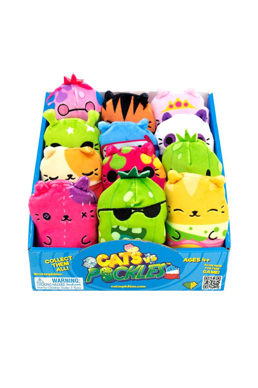 Cats vs Pickles 4" Plush Collectible (assorted) 1ct