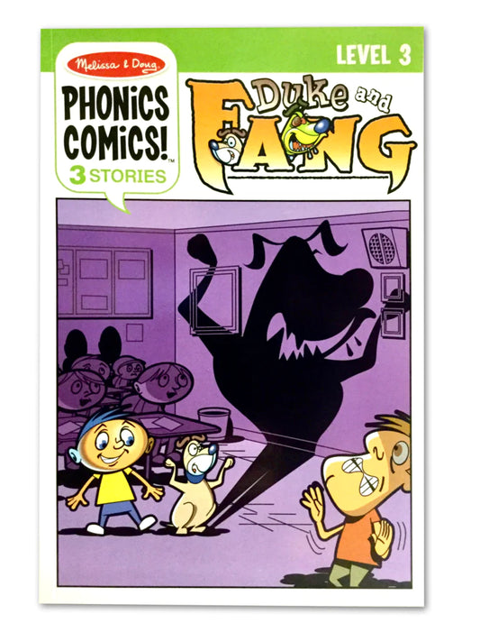 Meliss & Doug Phonics Comics! Duke and Fang (3 stories)