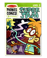 Melissa & Doug Phonics Comics! Super Sam (3 stories)