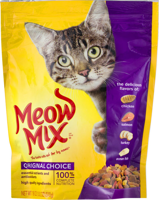 Meow Mix Original Choice 18oz