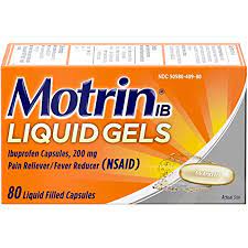 Motrin IB Liquid Gels 200mg (80 liquid filled capsules)
