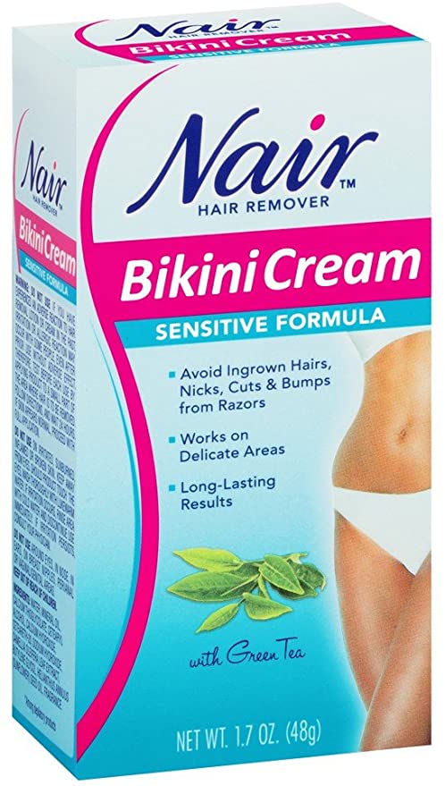 Nair Hair Remover Sensitive Formula Bikini Cream 1.7oz