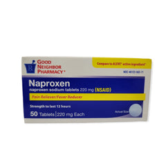 Good Neighbor Pharmacy Naproxen 220mg (50 tablets)