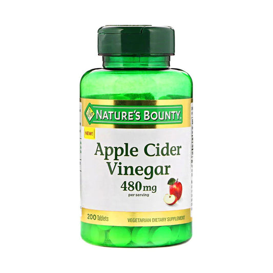 Nature's Bounty Apple Cider Vinegar 480mg (200 tablets)