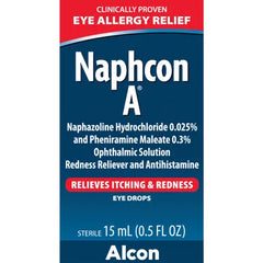 Naphcon-A Relieves Itching & Redness Eye Drops 0.5fl oz