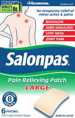 Salonpas Pain Relieving Patch Large (6 patches)
