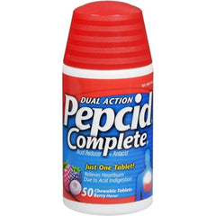 Pepcid Complete Dual Action Berry Flavor Chewable (50 tablets)