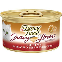 Fancy Feast Beef Feast In Roasted Beef Flavor Gravy 3oz