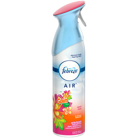 Febreze Air Island Fresh Gain Scent Air Freshener 8.8oz