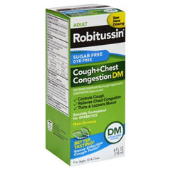 Robitussin S/f Dm Cough & Chest 4oz