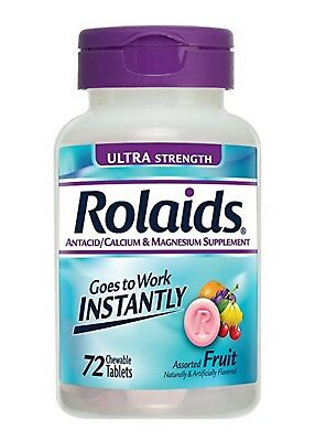 Rolaids antacid 72tabs