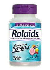 Rolaids antacid 72tabs