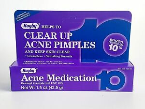 Rugby 10% Benzoyl Peroxide Acne Medication1.5oz