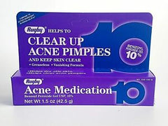 Rugby 10% Benzoyl Peroxide Acne Medication1.5oz