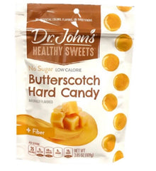 Dr. John's Healthy Sweets Sugar Free Butterscotch Hard Candy 3.85oz